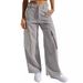 , , European And American Foreign Trade Cross-border Supply Multi-pocket Workwear Jeans For Women_mkmklike.com