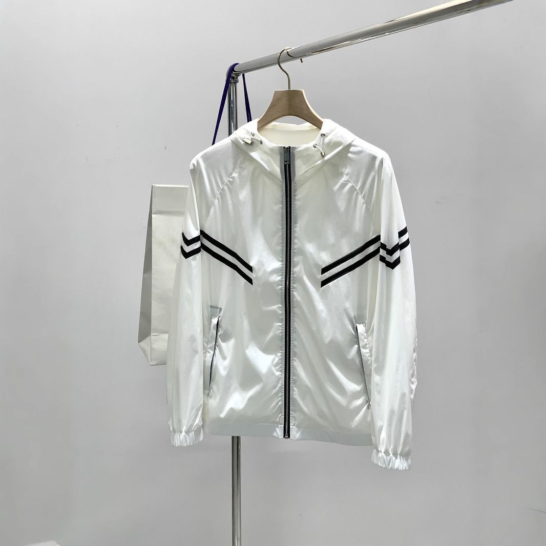 25Bbr Style Summer Men's Casual Sports Hooded Jacket Thin Breathable Comfortable Workwear_mkmklike.com