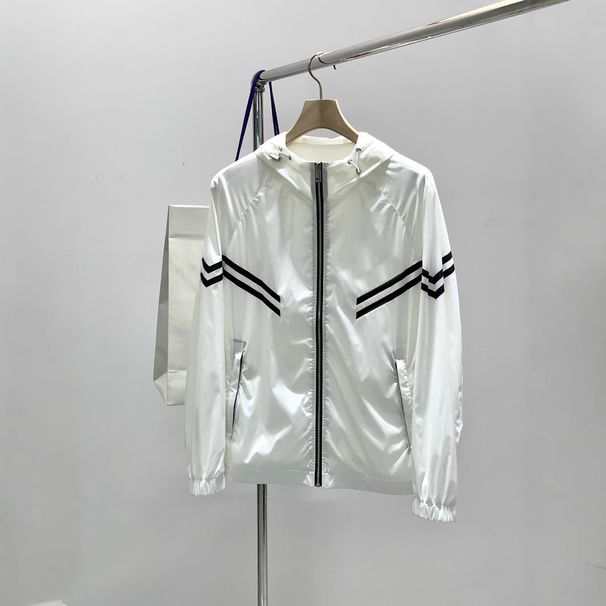 25Bbr Style Summer Men's Casual Sports Hooded Jacket Thin Breathable Comfortable Workwear_mkmklike.com