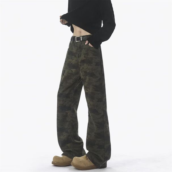 Men's Summer Jeans High Street Hip Hop Style Personalized Letter Design Handsome Trousers_mkmklike.com