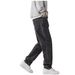 Hong Kong Style Men's Solid Color Solid Color Jeans Hip Hop High Street Ruffian Handsome Trousers_mkmklike.com
