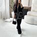 Women's suit autumn new fashion casual loose solid color two-piece set_mkmklike.com