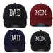 Unisex All cotton soft top DAD MOM embroidered baseball cap Vintage sports casual cap Tidal Sun_mkmklike.com