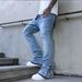 Men's Clothing Jeans 2026 American Spring/Summer Style Whiskered Loose Flare Wide Leg Straight Leg Jeans_mkmklike.com