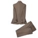 Women's Clothing long sleeved professional suits and trousers formal suits for interview sales work clothes _mkmklike.com