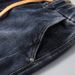 Autumn And Winter High-quality Elastic Waist Jeans Men's Retro Versatile High-waisted Jeans Men's Fattened Plus-size Pants_mkmklike.com