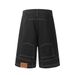 Men's Clothing Reverse Wear Workwear Design Denim Five Point Pants High Street Trend Niche Personality Washed Straight Shorts_mkmklike.com