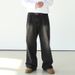 Men's Clothing Men's Straight Leg Jeans Trendy Stylish Casual Wear Edgy Versatile Denim For Formal & Casual_mkmklike.com