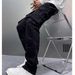 Men's Retro Workwear Multi Pocket Jeans Loose Fitting Casual Trousers High Quality Trendy American Style_mkmklike.com