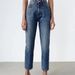Women's spring new loose version of denim trousers high waisted loose casual jeans_mkmklike.com