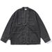 Southern Xia Dress Up Spring Collection New Chinese Style Road Robe Coat Washed Cowboy Jacket Top For Men_mkmklike.com