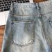 Men’s Relaxed Fit Denim Shorts – Vintage Washed, Graffiti-Inspired, Straight-Leg (Sizes 28-38, Cotton Blend, Mid-Thigh, Casual Summer Style)_mkmklike.com