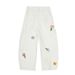Floral Embroidery Cargo Scimitar Jeans Men's Spring Autumn American Street Fashion Design Loose Wide-Leg Pants_mkmklike.com