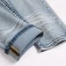 Men's Slim Fit Jeans Ripped And Patched High Street Style Supply_mkmklike.com