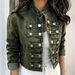 Women's Long Sleeved Denim Jacket Fashionable Versatile European American Style Independent Website Exclusive_mkmklike.com