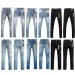 Black Blue Fashion Men KSUBI Cross Jeans Brand High Street Hole Trend Low Rise Skinny Denim Pants Ripped Frayed_mkmklike.com