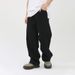 Nordmann Black Wide-Leg Jeans For Men American Retro Loose Straight Floor-Length Autumn Winter Style Cool Versatile Casual Pants_mkmklike.com