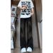 Retro Distressed Jeans For Men – Vintage-Inspired High Street Flare With Lightning Wash & Relaxed Fit_mkmklike.com