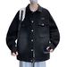 2025 Spring New Polo Denim Men's Trendy Fashion Loose Jacket American Korean Edition_mkmklike.com