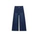Retro Wide-Leg Jeans For Women, Spring And Autumn 2025 New Style, High-Waisted, Slimming, Loose, Straight-Leg, Draped,_mkmklike.com