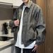 JUJUPS American Retro Leather Jacket Trendy Loose Casual Spring And Autumn Coat Men, Stylish Top For Men_mkmklike.com