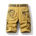 Men's Clothing Summer Men's New Pattern Washed Workwear Shorts Outdoor Leisure Loose_mkmklike.com