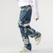 Jeans Men's Autumn Trendy Brand Straight Loose High Street Wide Leg American Personality Long Pants_mkmklike.com