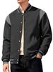 Cross-Border American West Coast Autumn Winter Men's Baseball Jacket Casual Heavyweight High Street Fleece_mkmklike.com