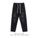 American Washed Distressed Jeans Men's 2025 Summer Straight Tube Loose High Street Vibe Style Long Pants_mkmklike.com