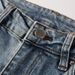 Men's Slim Fit Stretch Ripped Jeans - Vintage High Street Distressed Denim Pants With Tapered Leg & Retro Wash_mkmklike.com