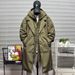 Lunar Apex Men's Autumn Winter Two-Piece Mid-Length Hooded Jacket Coat Trendy Mature Style Cool Parka_mkmklike.com
