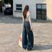25 Fall/Winter New American Style Wide-Leg Loose Jeans For Women, Straight Casual Floor-Length Pants, Vintage Blue_mkmklike.com
