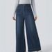 Women's Low-Waisted Loose Casual Wide Leg Jeans New_mkmklike.com