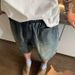 Men's American Classic Washed Jeans Multi Pocket Drawstring Summer Trendy Loose Straight Leg Five Point Fashion Pants_mkmklike.com