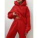 Women's Clothing casual fashion thickened long-sleeved sweatshirt and trousers two-piece suit_mkmklike.com