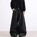 Men's Clothing Men's Casual Wide Leg Trousers Style Embroidered Red Dragon Loose Straight Jeans For Spring And Autumn_mkmklike.com