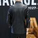 Men's Clothing Autumn and Winter Men's PU Leather Jacket Men's Thin Casual Men's Jacket Stand Collar Slim Leather Jacket Youth_mkmklike.com