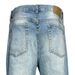 American High Street Flared Jeans Hip Hop Trend Men's Loose Washed Gradient Distressed Casual Long Pants_mkmklike.com