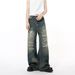MTLCLOTHES Men's Clothing | New Autumn Arrivals: Unique Street-style Distressed Vintage Jeans, Loose And Versatile_mkmklike.com
