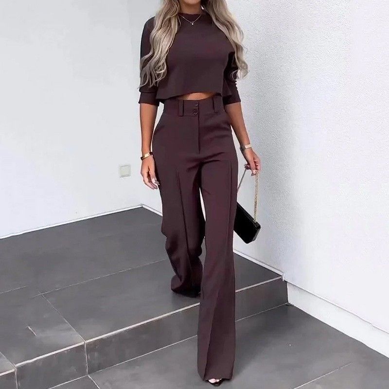 Women's Clothing Fashion casual suit women's two-piece suit women's wear_mkmklike.com