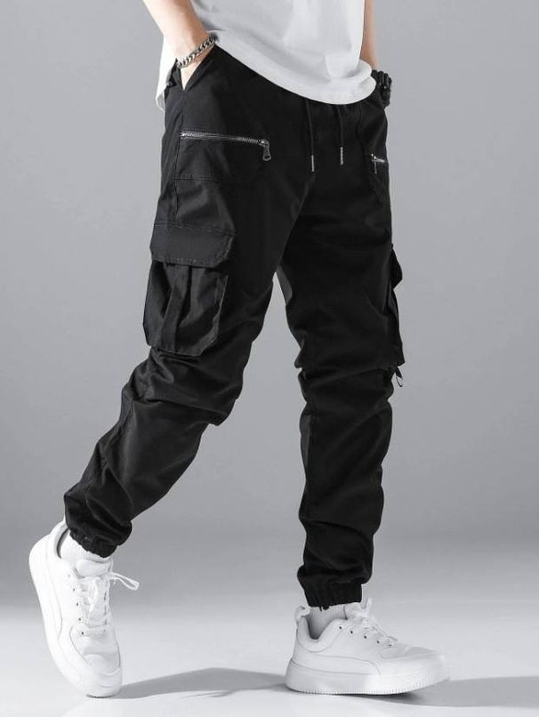 Men's Clothing Workwear Pants – Multi-Pocket Cargo Trousers For Men (Streetwear & Durable)_mkmklike.com