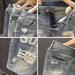 Men's Lightweight Ripped Denim Shorts Casual Straight Leg Mid-Length Capri Pants For Summer_mkmklike.com