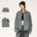Vintage Distressed Denim Jacket For Men & Women – Retro Washed Raw Edge Biker Style Unisex Coat_mkmklike.com