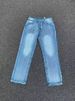 American 501 Vintage Washed Jeans – Ice Blue Snow Fade Straight Leg | High Street Cleanfit Vibe Denim Pants_mkmklike.com