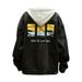 Loom Autumn For Men Korean Trendy Loose Fit Brand European And American Street Style Ins Super Handsome Hooded Denim Jacket_mkmklike.com