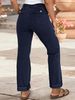 Women's Stretch Solid Color Straight Leg Jeans Casual Long Pants European American Style Spring New Arrival Cotton Denim_mkmklike.com