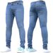 Shaping And Slimming Stretch Denim Men's Pants - Black Tight Short Pants For Men_mkmklike.com