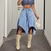 Women's Casual Capri Pants 66602# Trendy Versatile Outfit Jeans Style 86 In Stock_mkmklike.com