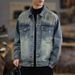 Cowboy Men's Spring And Autumn New Loose Workwear Jacket American Trendy Brand Cool Casual Top_mkmklike.com