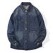 American Casual Long Sleeved Denim Spring And Summer 2025 New Item, Lyocell Thin Shirt For Men's Outerwear_mkmklike.com